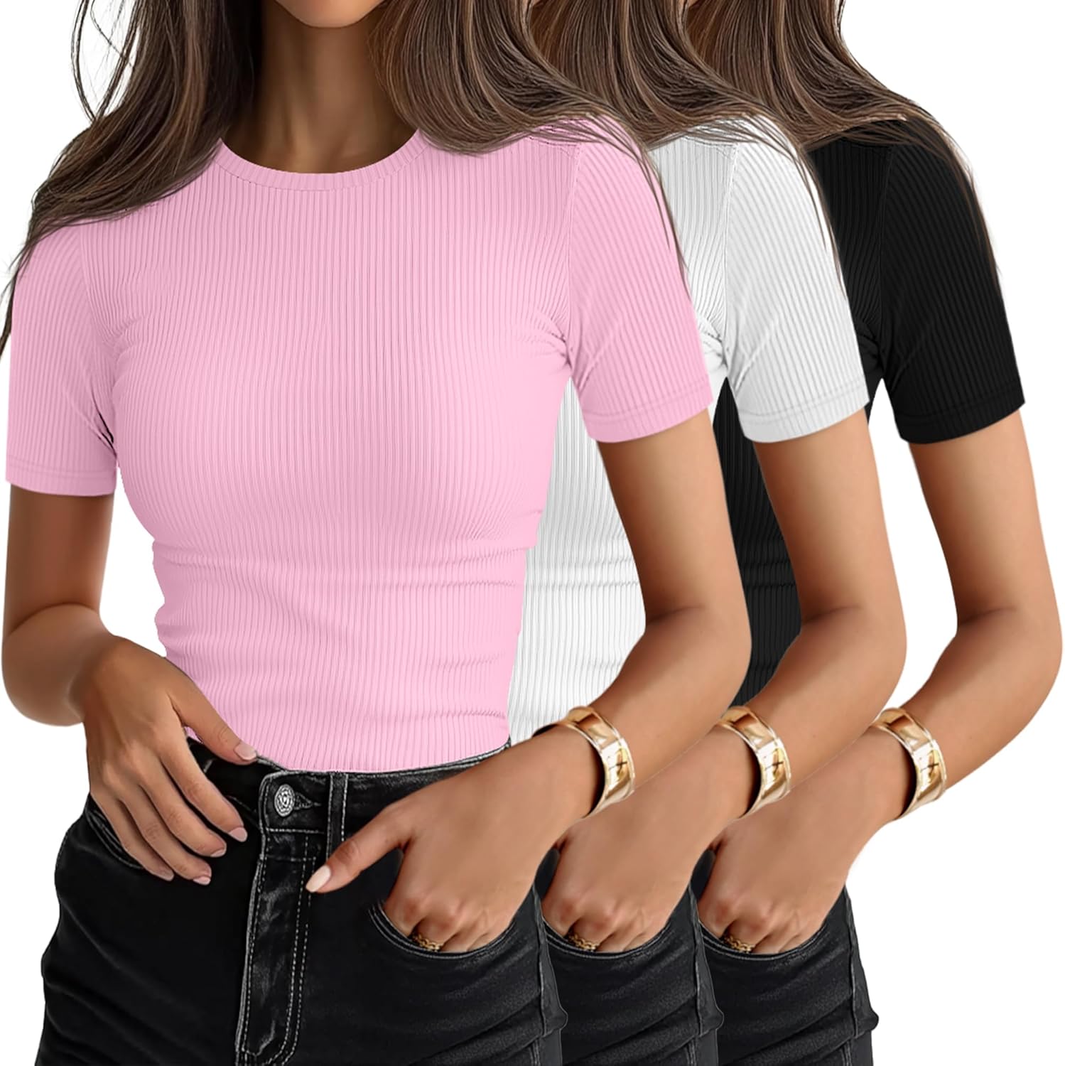 Black, White, Pink