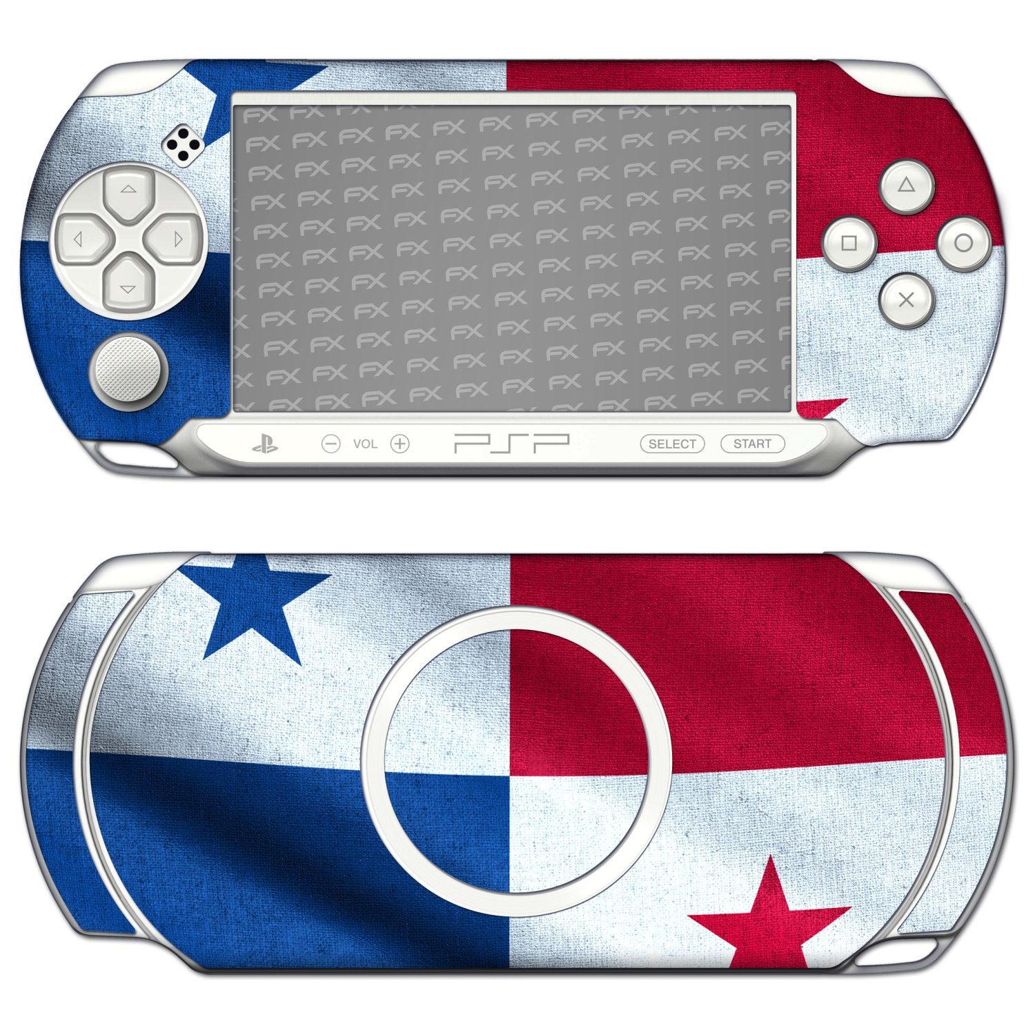 Sony PSPE1000 / E1004 Design Skin "flag of Panama" Decal