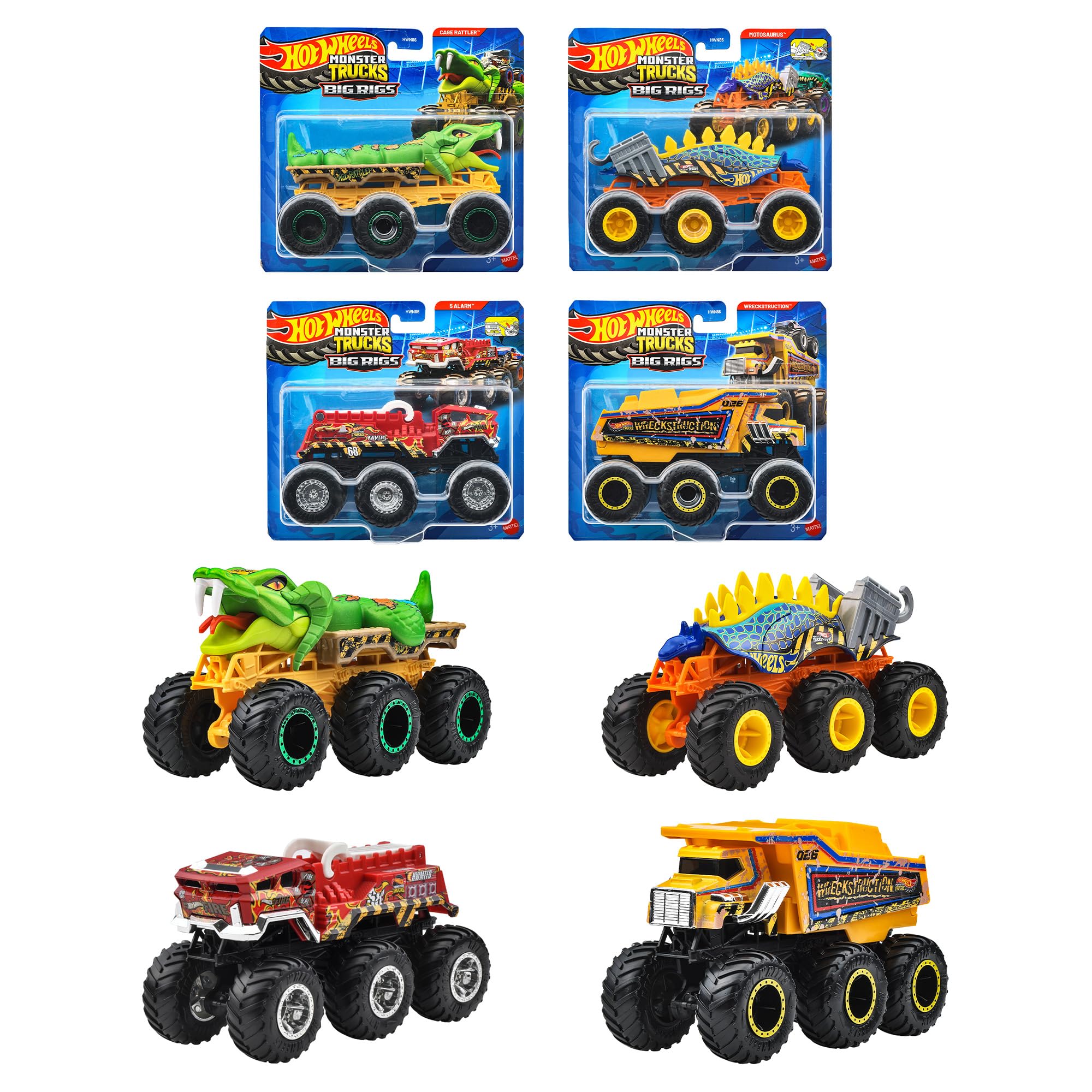 Amazon | ホットウィール(Hot Wheels) モンスタートラック トランス