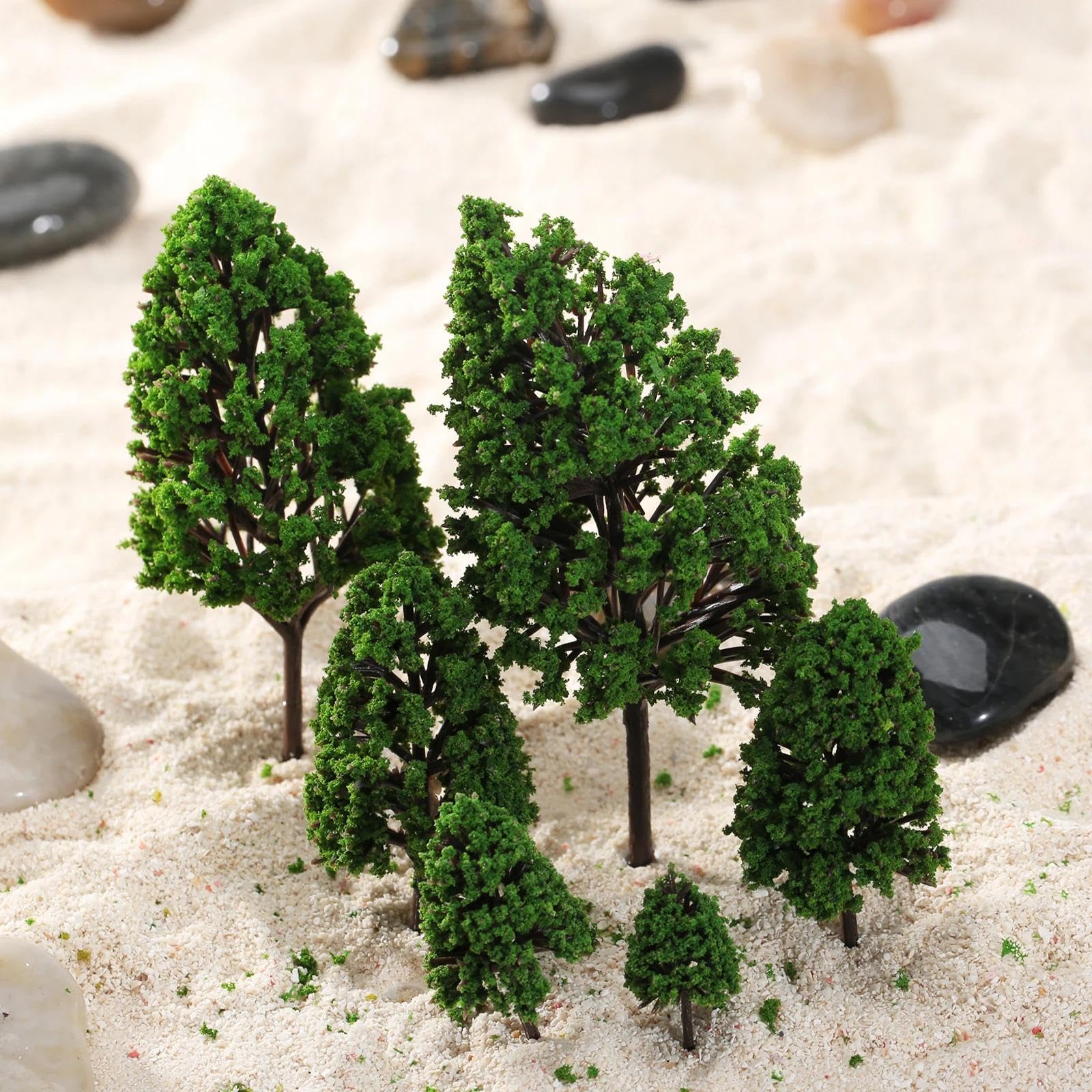 Model Pine Trees 1:25 Scale 10pcs Model Pine Trees For O G Scale ...