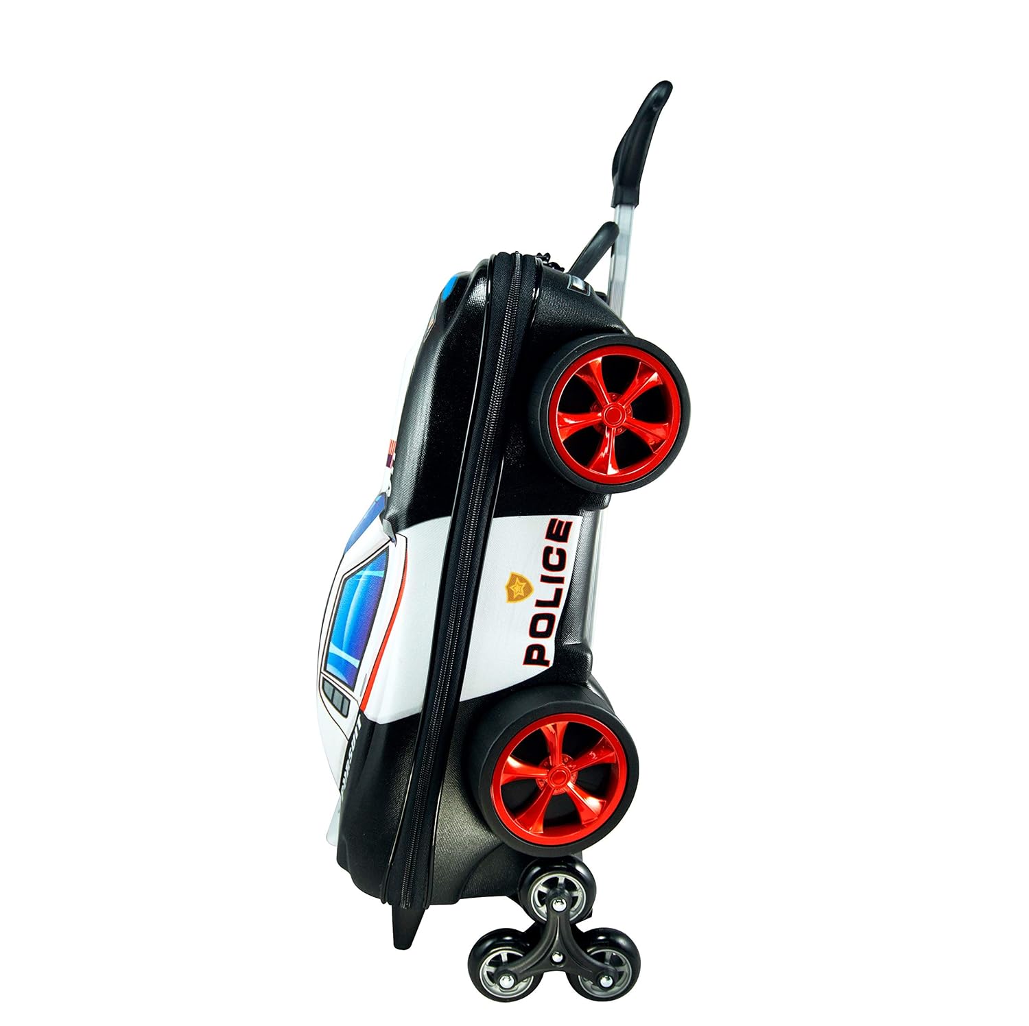review Maxtoy 3D Kids Carry on Rolling Luggage - Police