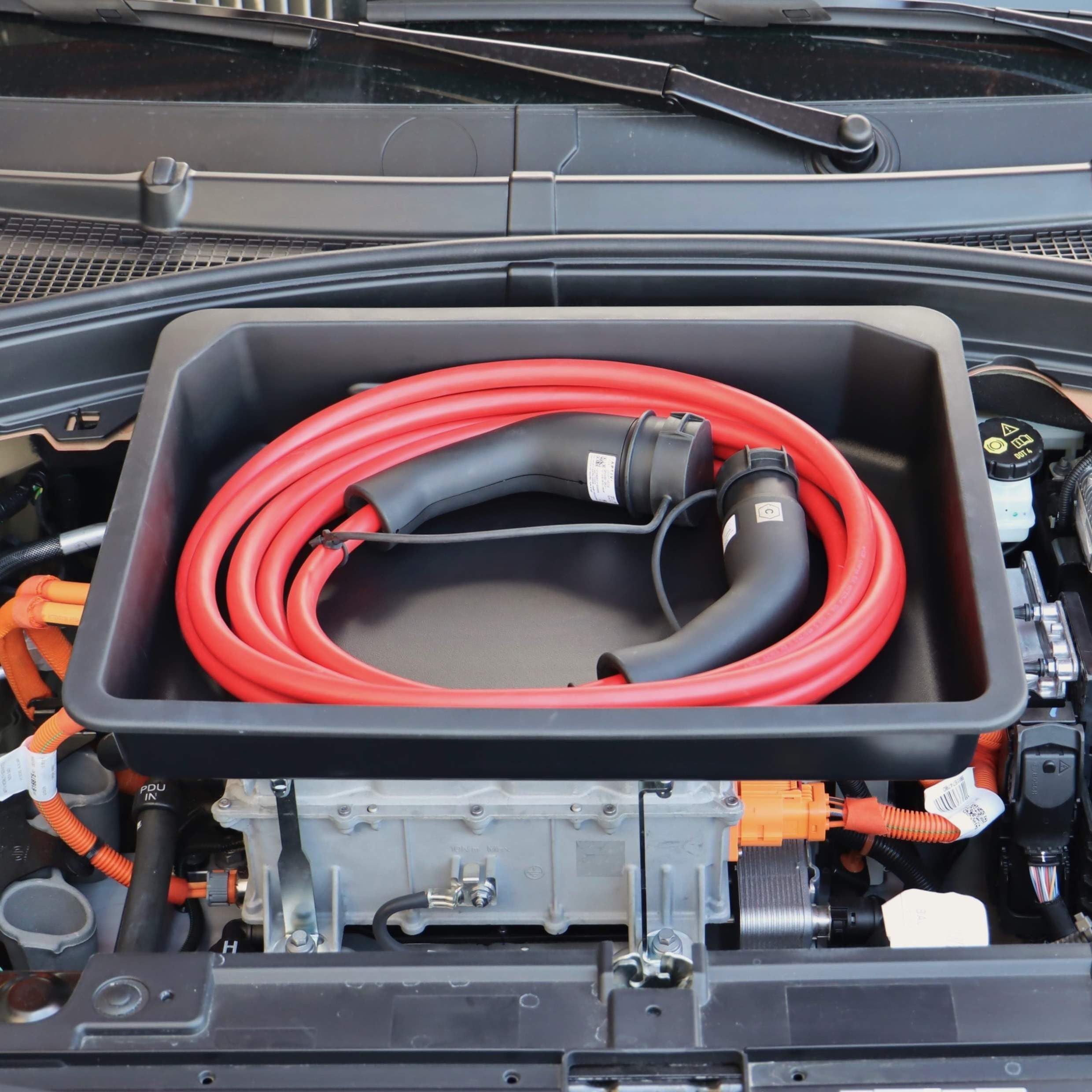 rati Frunk kompatibel für Citroen e-C3 2024-/ e-C3 Aircross 2024-/ Opel Frontera Electric 2024- | Erweiterter Front-Stauraum. Perfekt für Ladekabel & Zubehör.