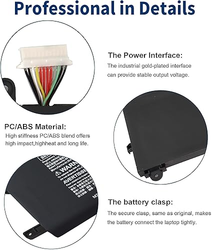 Miniatura 3 de 72.9WH BN06XL - Batería para portátil compatible con HP Spectre X360 Convertible 15-DG 15-EB 15T-EB 15-DG0002TX 15-EB0005NI 15-EB0005UR 15-EB0009TX