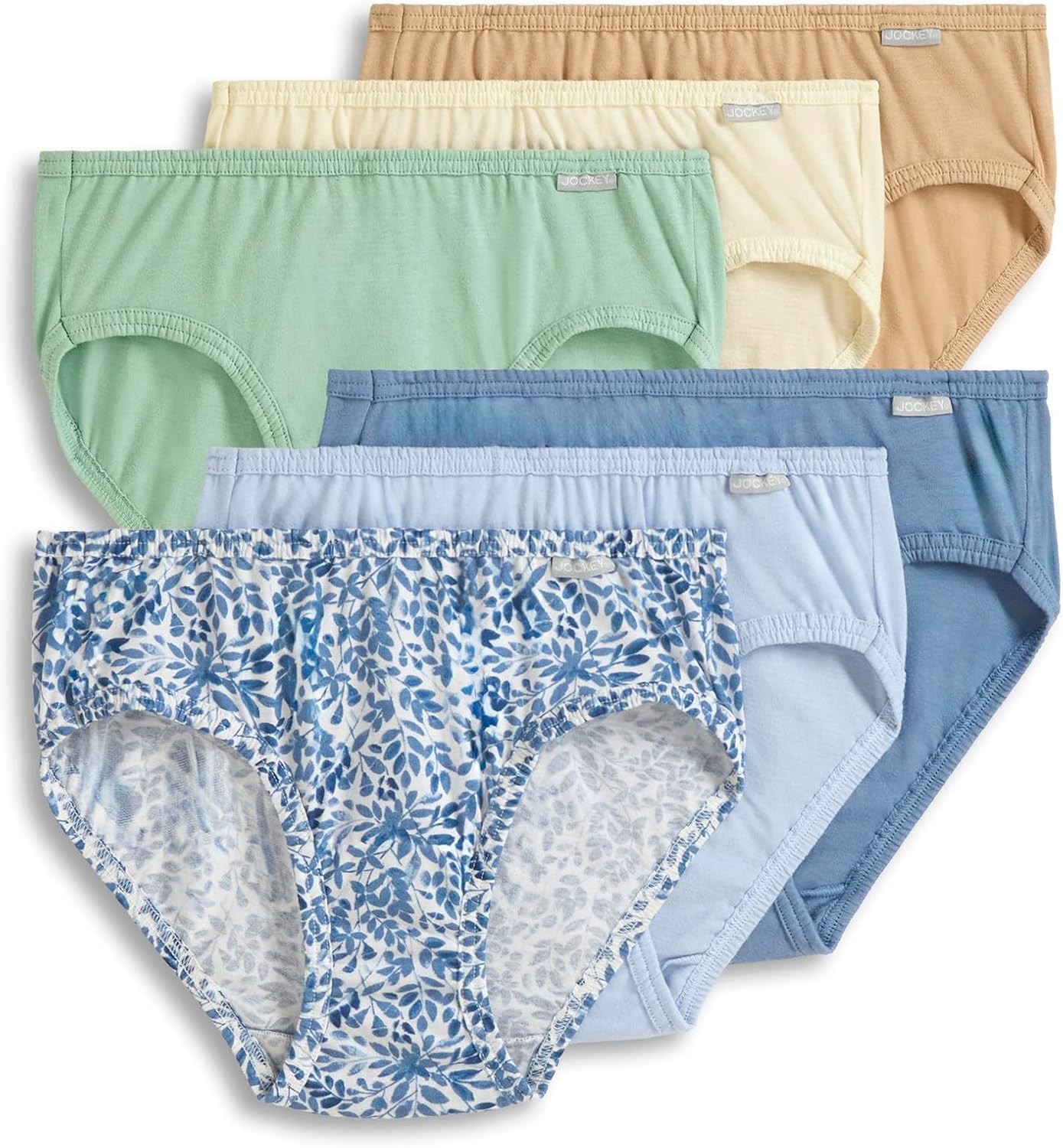 Jockey Women's Underwear Elance Bikini - 6 Pack