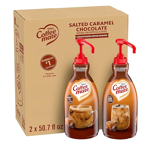 Nestle Coffee mate Coffee Creamer, Salted Caramel Chocolate, Concentrated Liquid