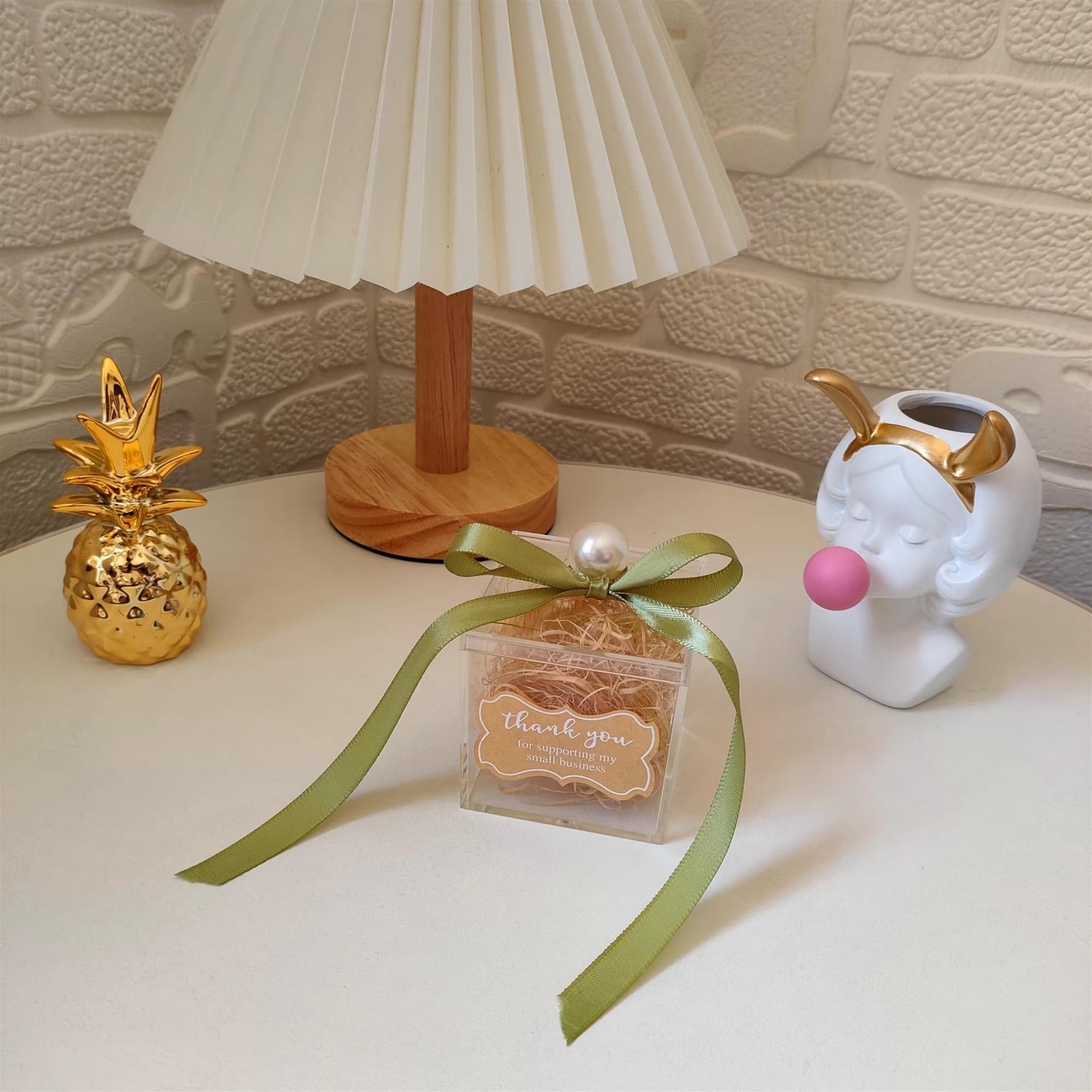 Amazon.co.jp: アクリルボックス 蓋付き 2パック 2.2 x 2.2 x 2.2 x