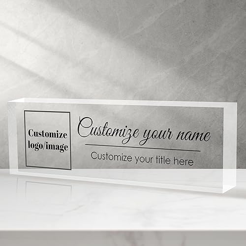 Miniatura 28 de Placa de nombre de oficina personalizada, regalos personalizados para mujeres y hombres, regalos de agradecimiento para empleados, jefes, jamaica