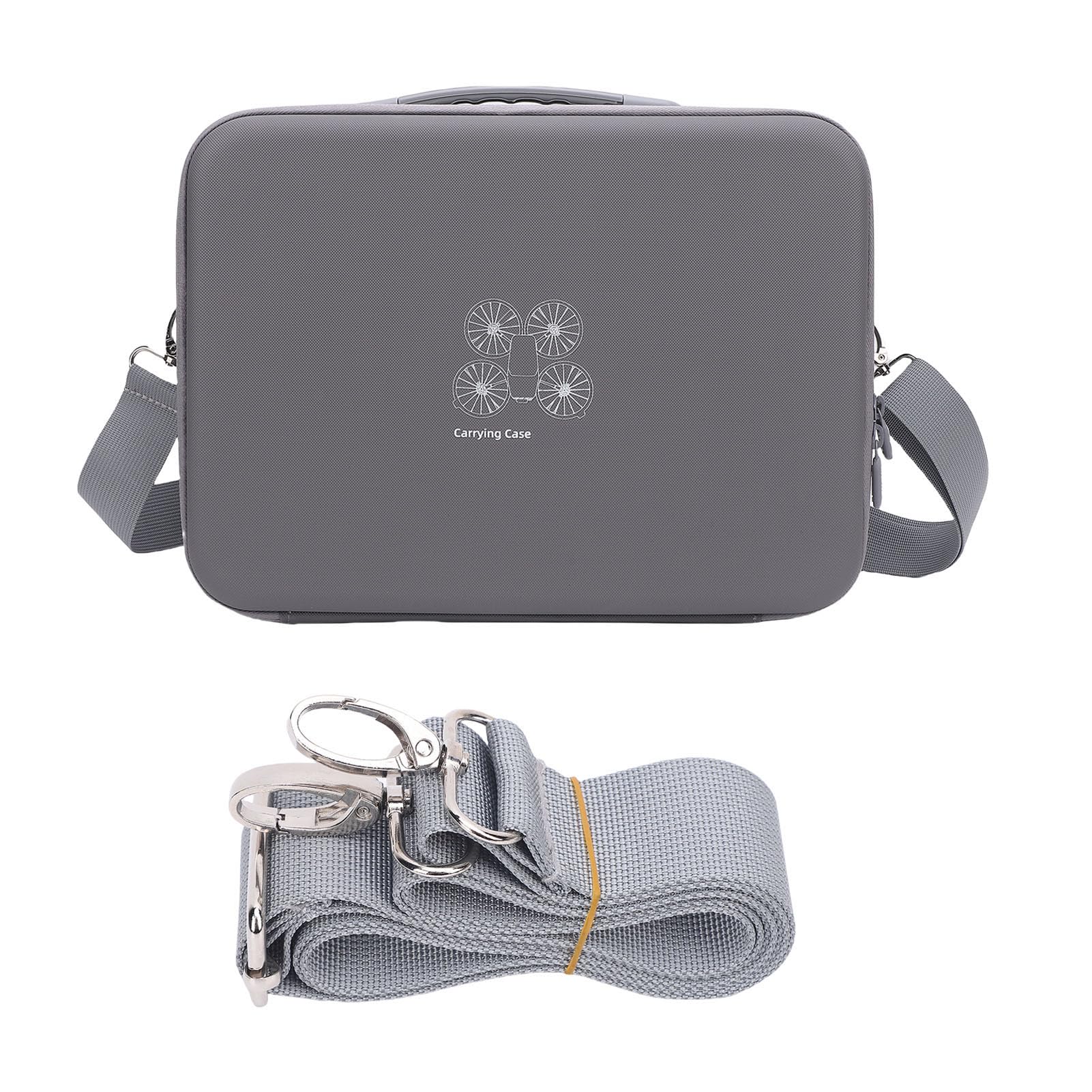 Naroote Drohnen-Tragetasche, Tragbare Umhängetasche für Flip-Drohne mit Aufbewahrung für 3 Batterien, Kompatibel mit RC2 RC N3, Stoßfeste Schützende Reisetasche