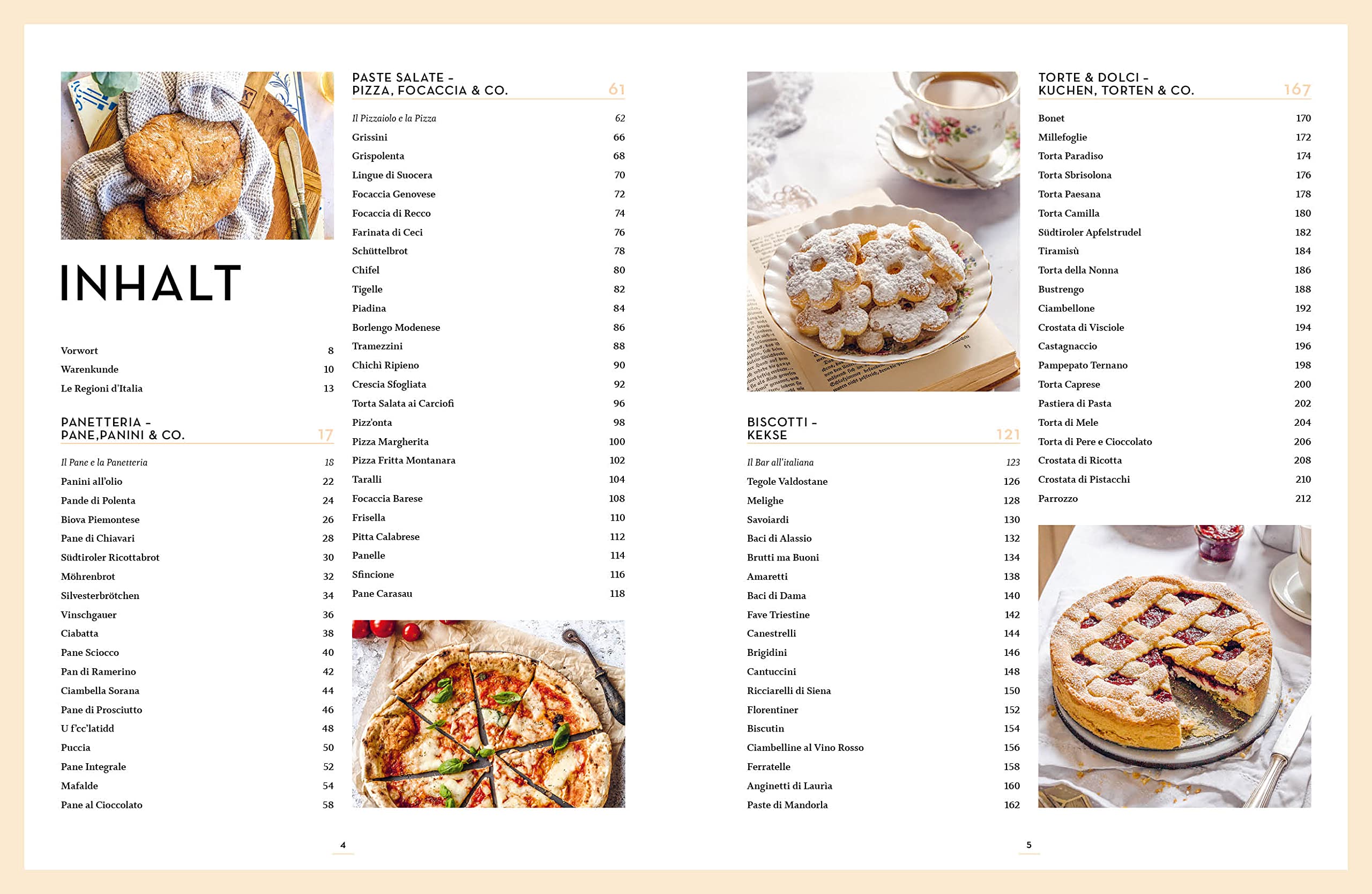 Das große Italien Backbuch: Pizza, Pane, Dolci und Co.