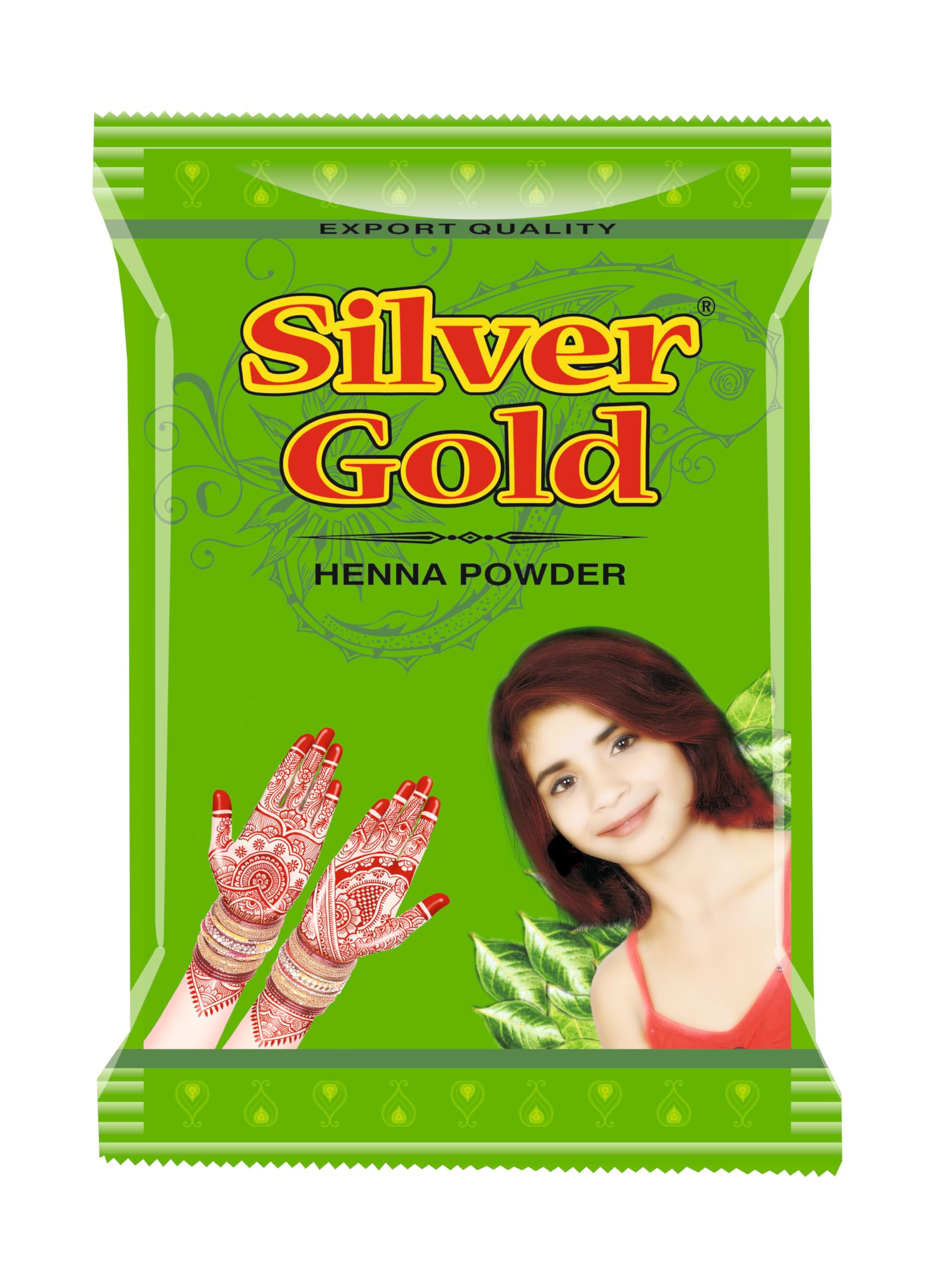 SILVER GOLD Henna Powder | 100% Natural & Chemical-Free | For Hair Coloring & Conditioning | Herbal Mehendi Powder | 200gm (Pack Of 5)-picture-10