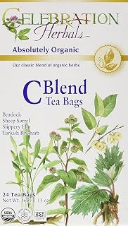Celebration Herbals C Blend Tea in Tea Bag Organic 24 Tea Bag, 36Gm