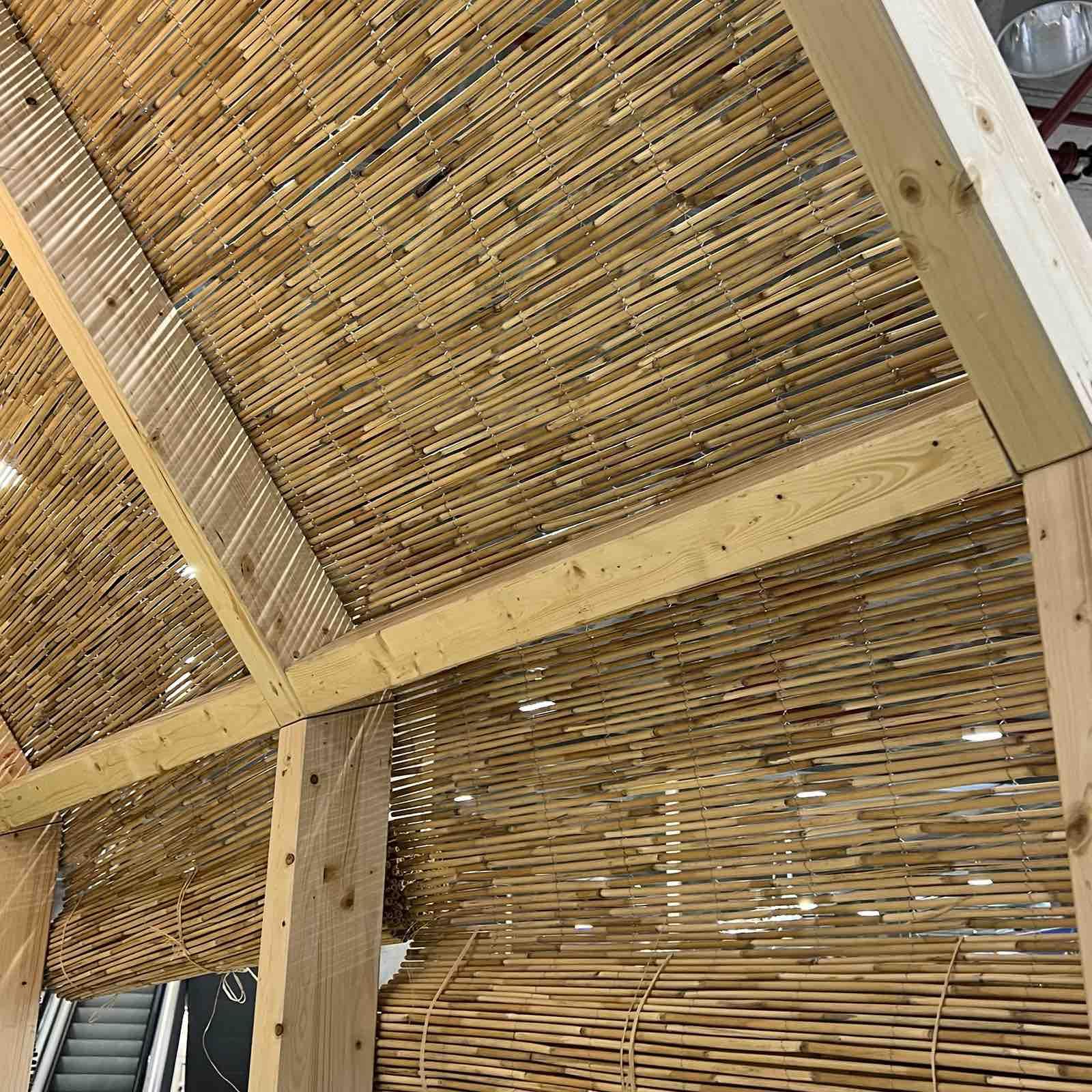 Valla Natural – Cañizo Nacional,Caña Entera y Natural, Ideal para Ocultación y Decoración de Espacios. Rollo Protector Visual para Balcón, Jardín y Patio.