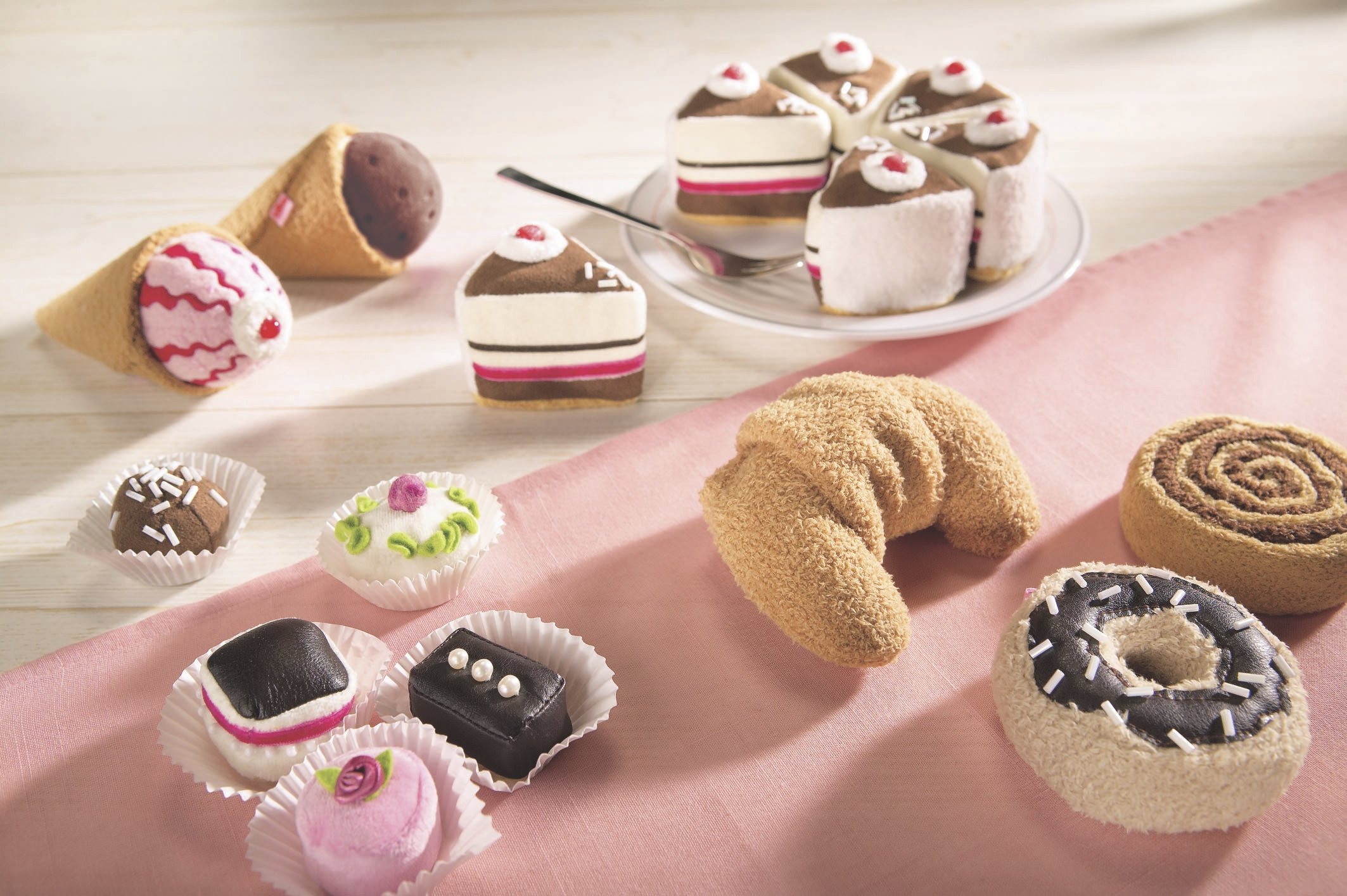 HABA 3807 - Bombones de Tela (4 Unidades) para Cocina de Juguete