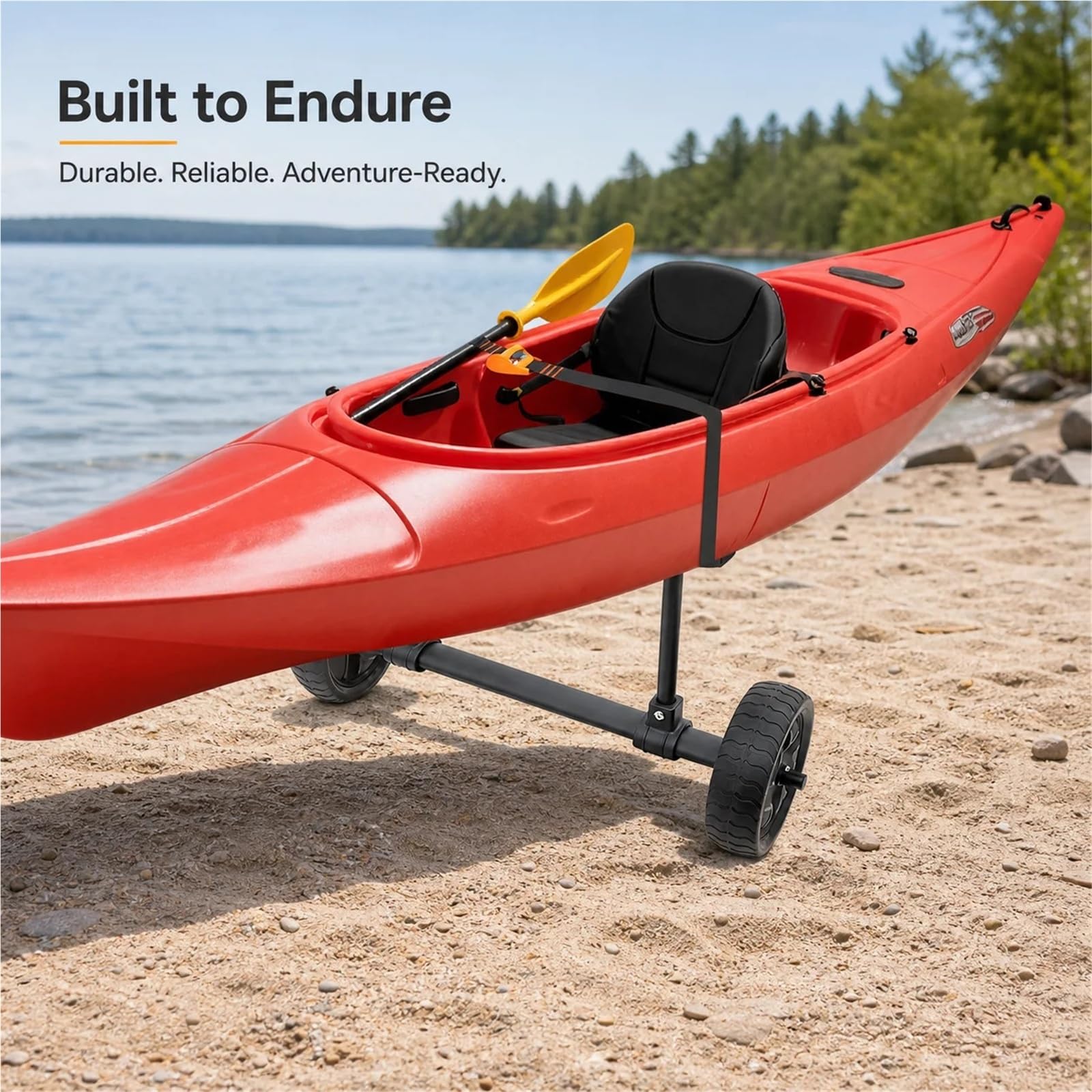 Carro Paddle Surf Carro de Kayak de Aluminio Desmontable