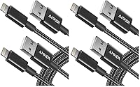 Vista 12 de Anker - Cable USB A a Lightning (1.8 m, 1 unidad), cable USB a Lightning de nailon certificado MFi para iPhone 14/13/12/11 Pro/11/XS MAX/XR/8/7/6s
