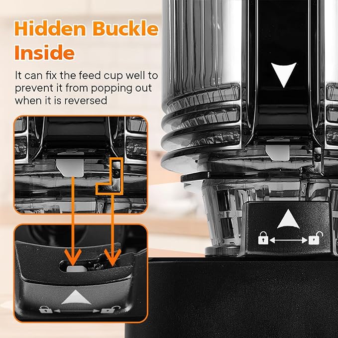 Extractor de Jugos Prensado en Frío Boca Ancha 5.8" 300W 110 miniatura 7
