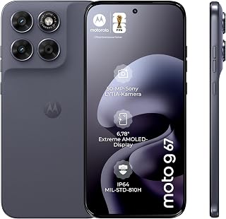 Motorola Moto g67 5G Smartphone 50-MP-Kamera 4-256 GB Arctic Seal