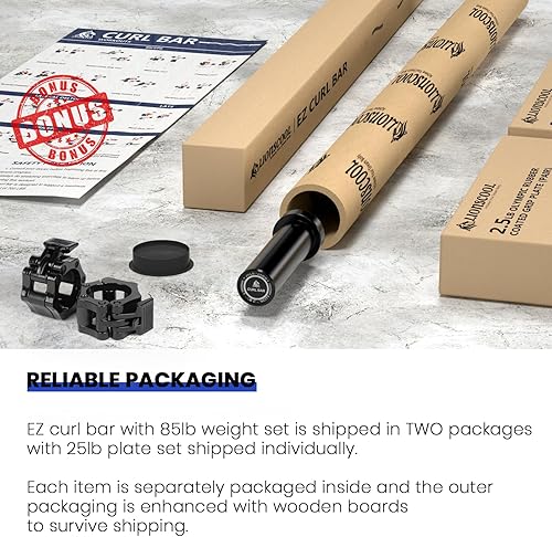 Miniatura 7 de LIONSCOOL Barra prémium de 4 pies4.9 pies6 pies para entrenamiento de fuerza y levantamiento de pesas olímpico, barra de 2 pulgadas para