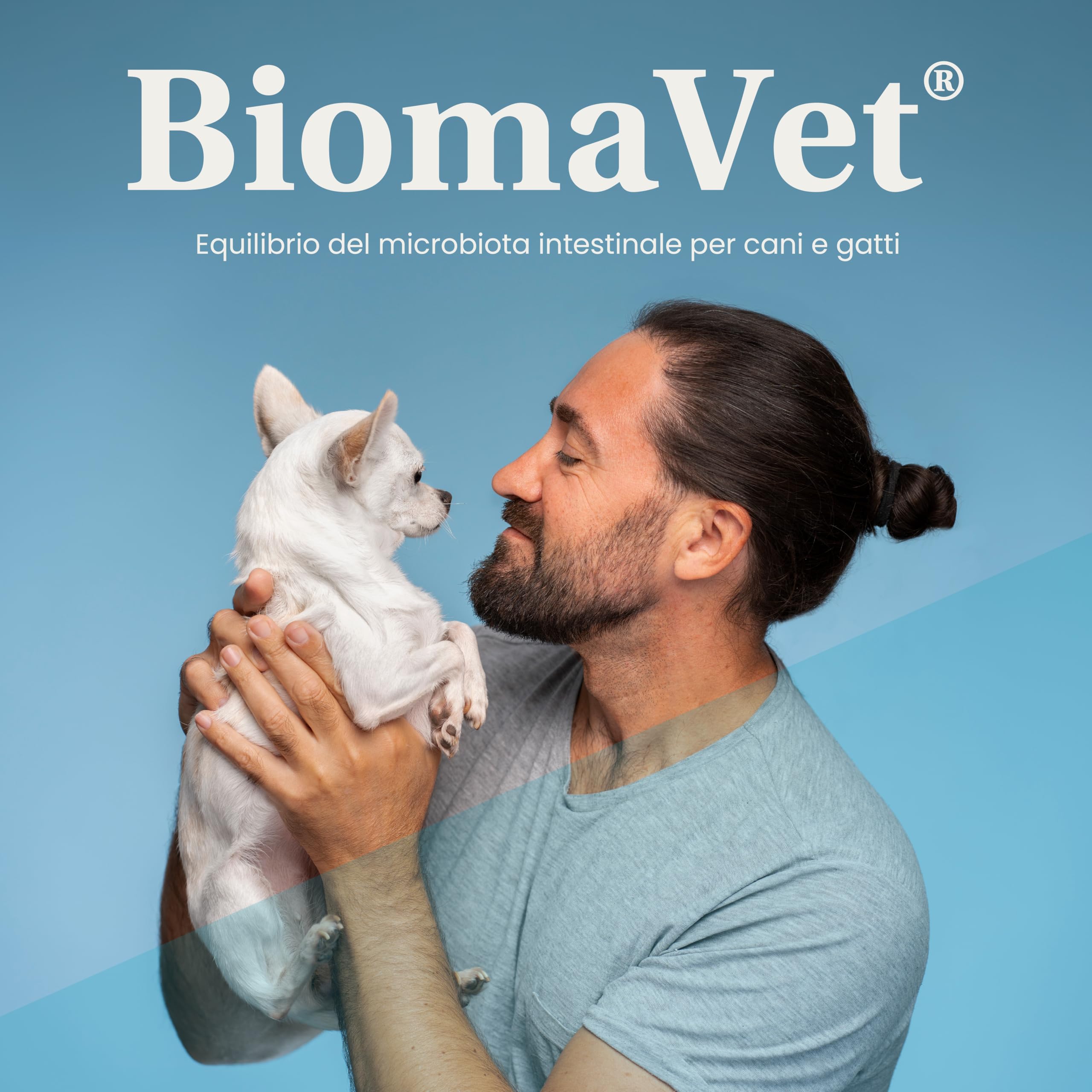 BiomaVet Probiotici Gatto per il Benessere Intestinale - Probiotici per Gatti con Formulazione Multiceppo, Lattoferrina e Vitamina B12-12 Compresse da 380mg