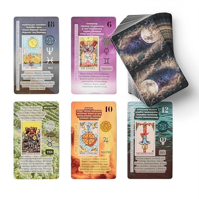 Witchy Cauldron Cartas de Tarot para Principiantes con Significados (Inglés)