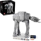 LEGO Star Wars Marcheur AT-AT 75313 Modèle à construire, ensemble de collection pour adultes, ensemble ultime de construction et d'exposition, 9 Minifigurines incluant le Général Veers, Luke Skywalker - 1