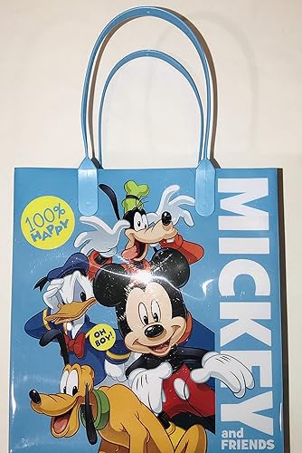 Miniatura 3 de 12 piezas Mickey Minnie & Friends 100% Happy Disney Cumpleaños Goody Gift Loot Favor Bolsas Suministros de Fiesta