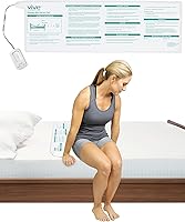 Vista 1 de Vive Alarma de cama inalámbrica - Kit de sensor de movimiento para pacientes ancianos con demencia - Detector de almohadilla de presión