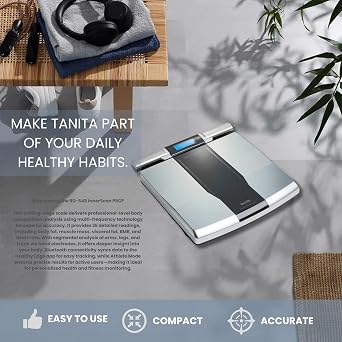 TANITA's RD-545 InnerScan PRO, FDA Cleared, World's Only Consumer Multi-Frequency, Segmental Body Composition Scale