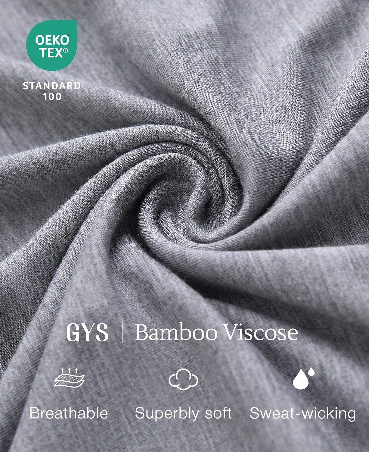 GYS Bamboo Viscose Nightgown for Women, Button Down Sleepshirt with Pockets, Short Sleeves Nightshirt, Comfy Sleepwear Pajama