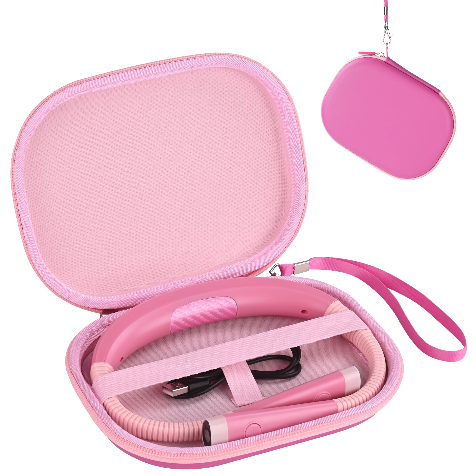 Reading Light Case for Glocusent LITOM LEDGLE TSINGREE, Book Light Case for Reading in Bed, Portable Storage Case for Home Travel