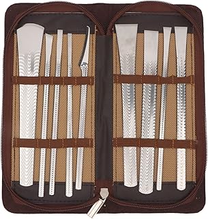 Pedicure Knife Set, Pedicure Knife Tools Kit 9PCS, Professional Stainless Steel Dead Skin Horny Remover Foot Scraper Ingrown Toenail Removal Kit for Feet Care