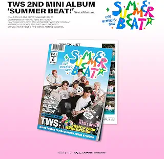 TWS 2nd Mini [SUMMER BEAT! Weverse Albums ver.]（韓国盤）※デジタルアルバムでありCDは同梱されてません（アプリ必要）