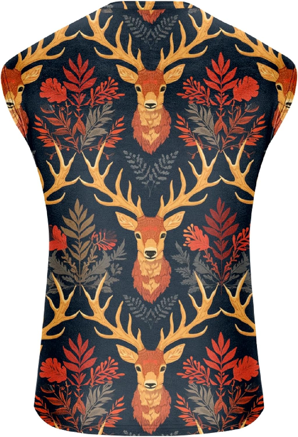 Mens Graphic Tank Top Camo Print 3D Pattern Sleeveless Shirts Casual Vintage Retro Tshirts Muscle Workout Tee Tops - Image 4