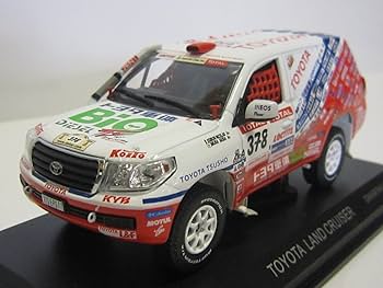トヨタ ランドクルーザー 200 ダカールラリー 2022  ミニカー 1/43 トヨタ ランドクルーザー 200 ダカールラリー 2022 ミニカー 1