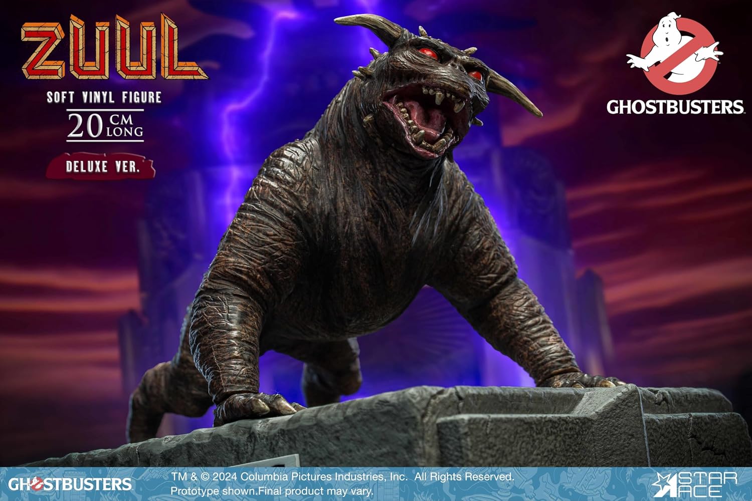 Ghostbusters: Zuul & Slimer 1:8 Scale Soft Vinyl (Deluxe Ver.) Statue Twin Pack