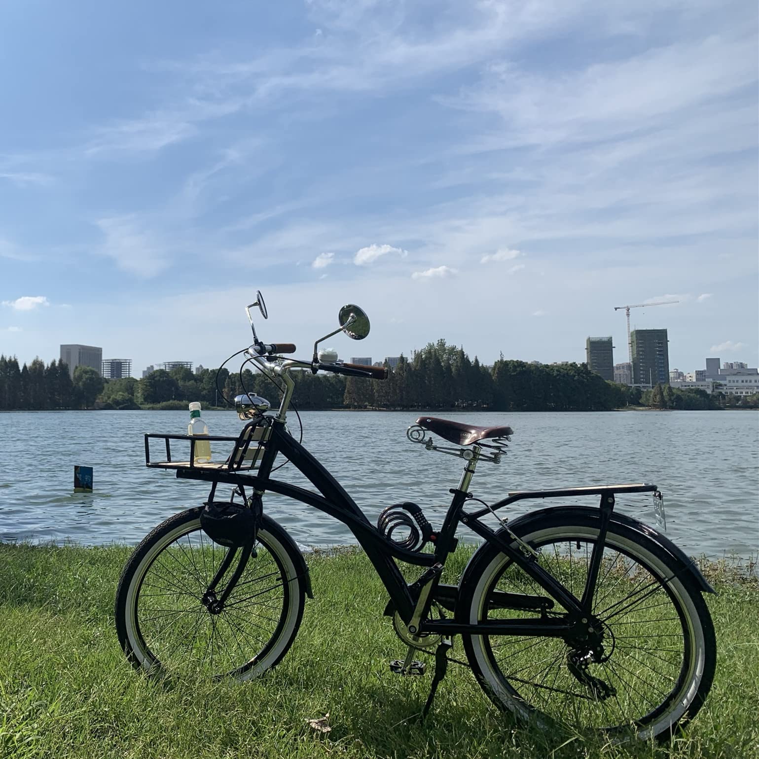 TentHome Retro Fahrradspiegel 2 Stück Rückspiegel Fahrrad Seitenspiegel Verstellbar Spiegel HD Reflektor für Lenker Ebike Mountainbike Radfahren Rund