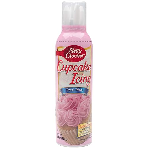 Miniatura 1 de Betty Crocker Glaseado para cupcakes, rosa, 8.4 onzas