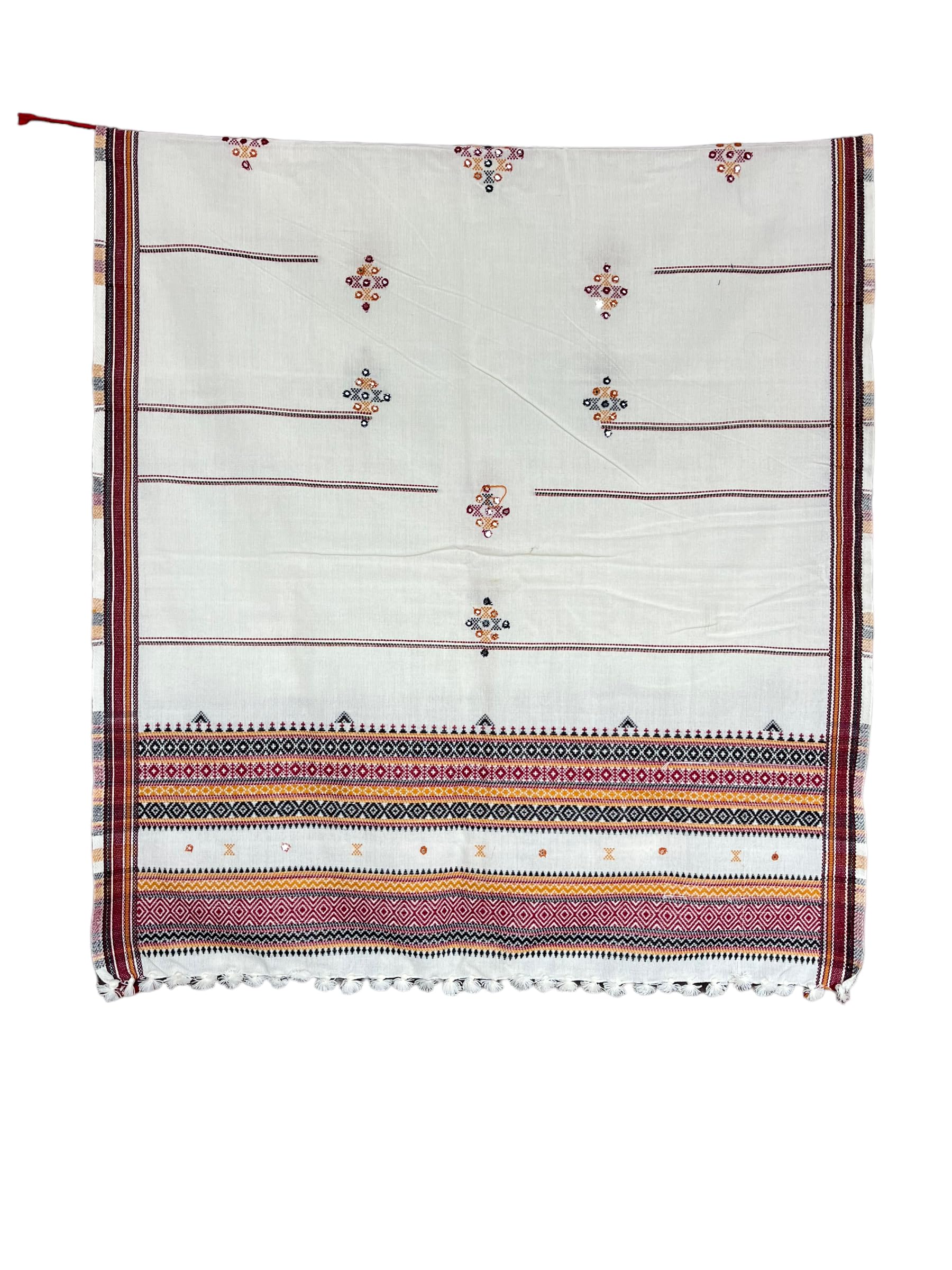 prijam handicraft traditional kutchi pure handloom/woollen shawl chamukh D1-picture-21