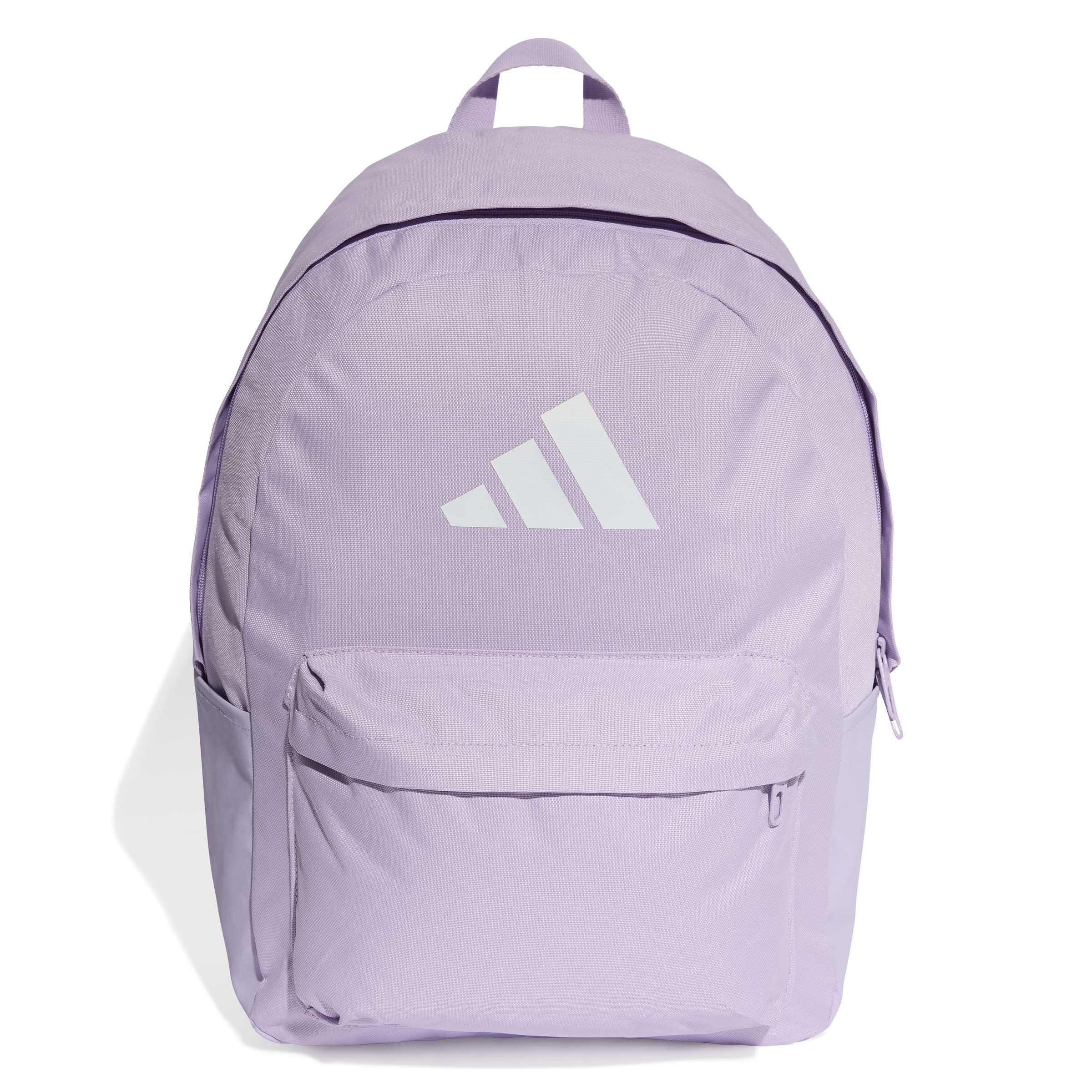 adidas Unisex Classic 3bars Backpack Backpack NS Purple