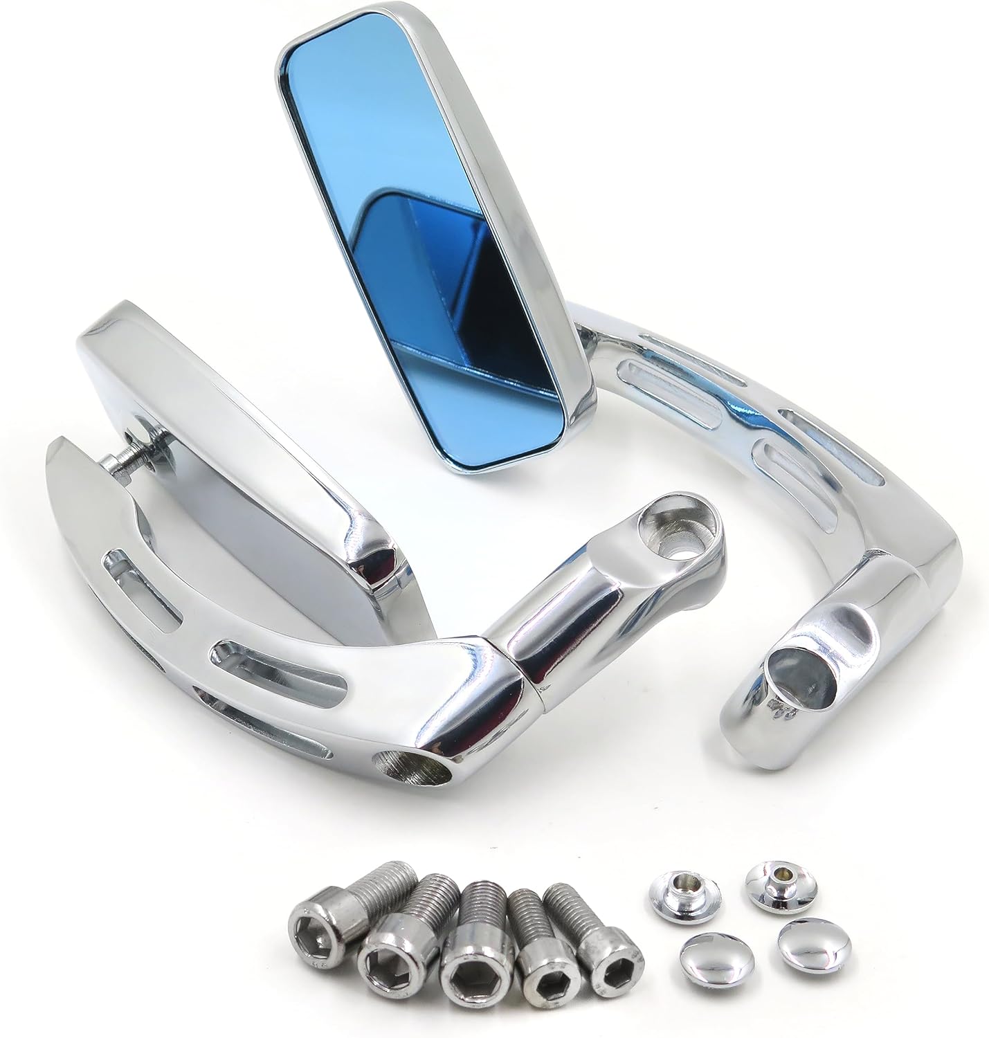 SMT-Billet Mirror Compatible With Suzuki Intruder Volusia Kawasaki Vulcan Valkyrie Shadow Cd [B00RUEHU1Q]