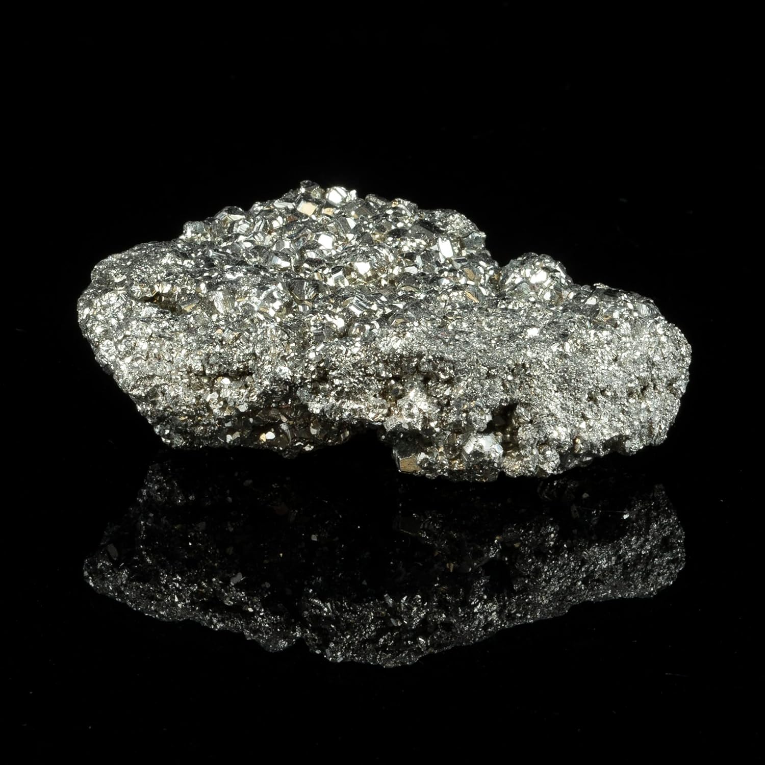 Geoda de racimo de cristales en bruto de pirita dorada de 03 a 05 ...