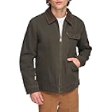 Men's Workwear Cotton Canvas Corduroy Collar Depot Jacket