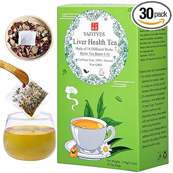 Yafityes nourishing liver health tea, liver detox tea, …