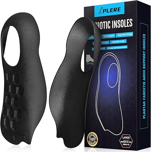 Plantillas para fascitis plantar, soporte de arco, insertos ortopédicos para zapatos para hombres y mujeres, alivia rápidamente el dolor de pies,