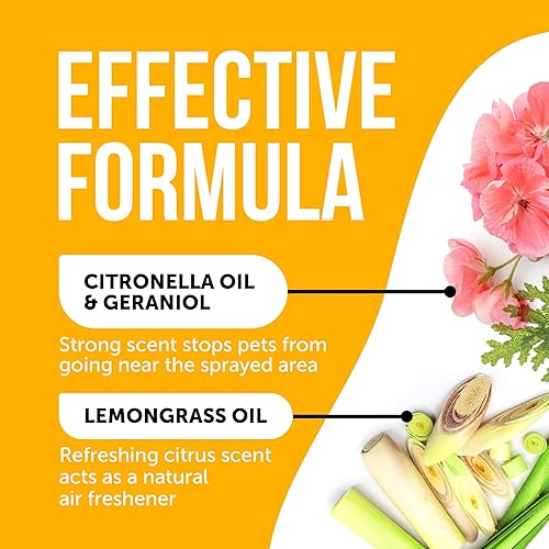 Miniatura 2 de Spray Anti Orina de Gatos y Perros - 17 Fl Oz - Spray No Más Marcaje para Perros y Gatos - Spray de Entrenamiento para Orinal Sin Manchas para