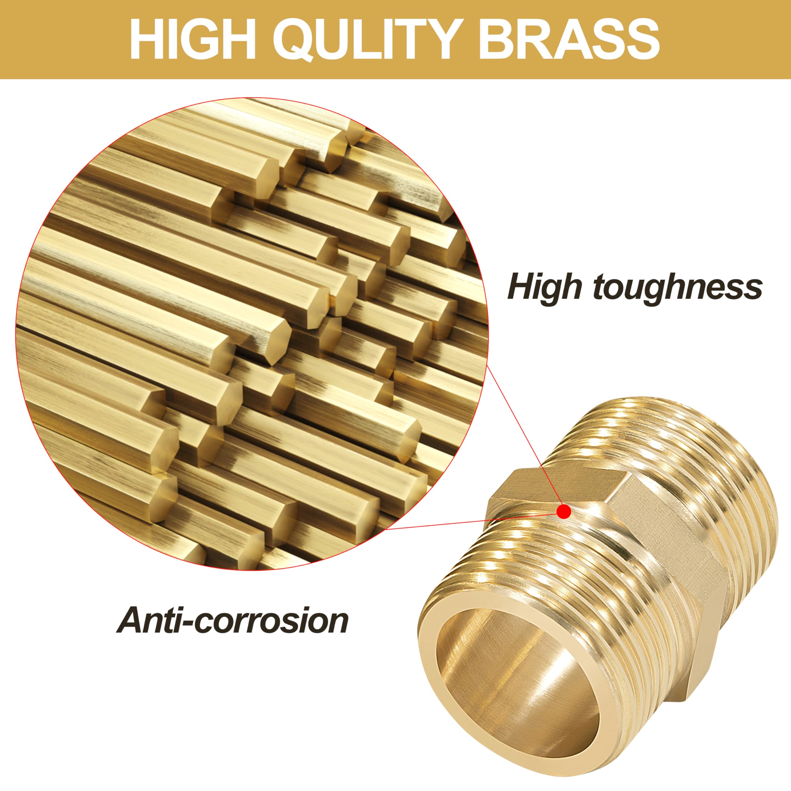 Raccordo CM In Ottone Filetto Maschio IP67 | Teaflex - Foto 2