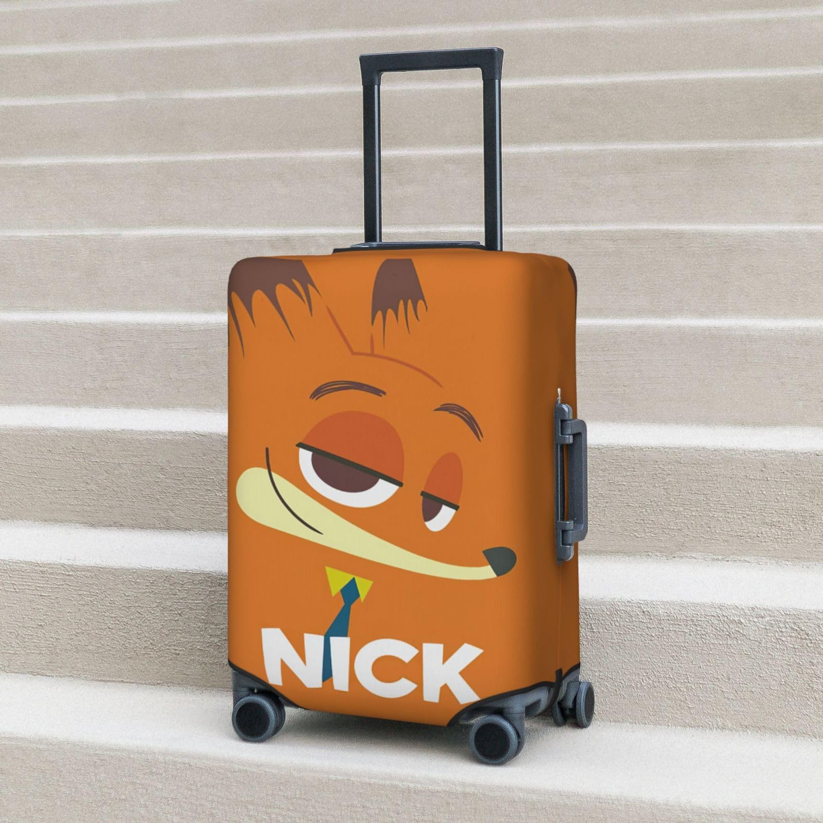 Amazon.co.jp: ズートピア ニック・ワイルド スーツケースカバー 伸縮