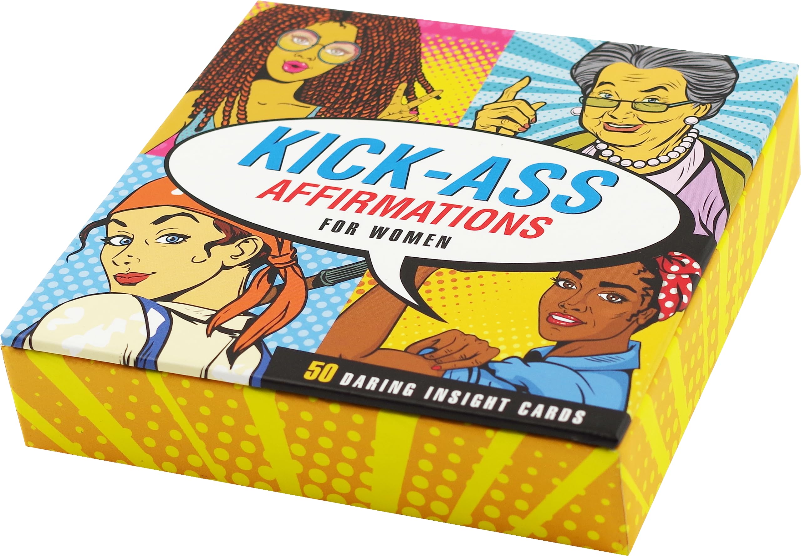 Kick-Ass Affirmations for Women Insight Cards(Deck of 50 Empowering Inspirational Cards): Motivational Thoughts for Women Who Can’t Be Tamed