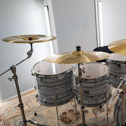 Miniatura 10 de Meinl - Platillo de porcelana de 16 pulgadas - Latón con acabado tradicional HCS para batería, fabricado en Alemania, 2 años de garantía (HCS16CH)