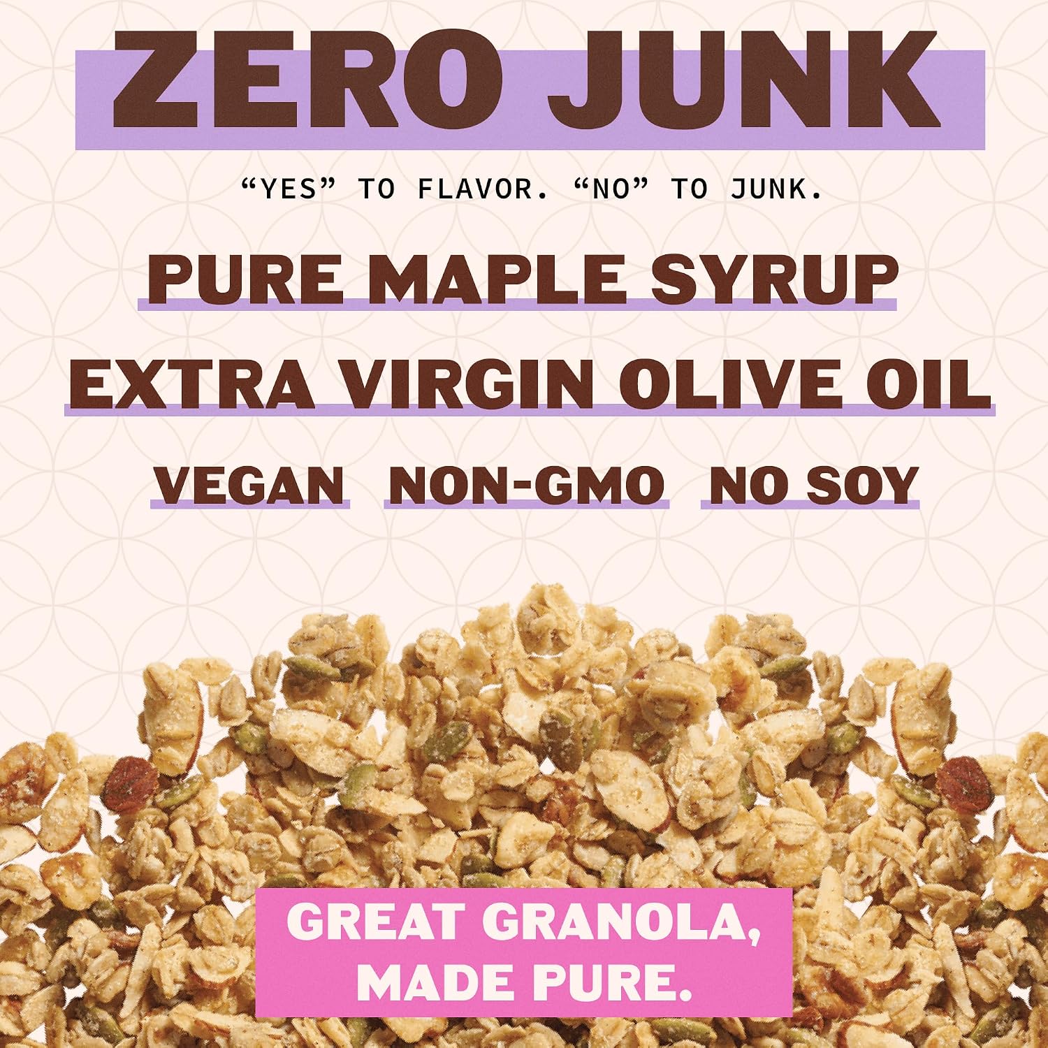 Hudson Henry Maple Walnut Granola | Gluten Free Granola with Nuts and Seeds | Vegan, Non-GMO & Small Batch Baked with Pure Maple Syrup & Extra Virgin Olive Oil | 2.5 lb Bulk Bag image 4